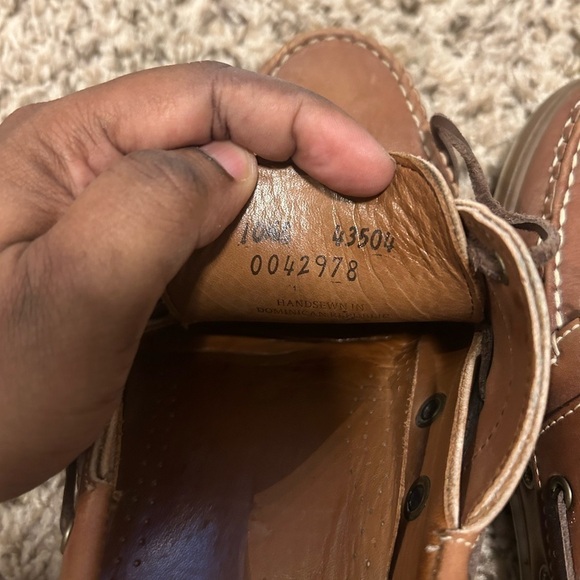 Allen Edmonds Eastport Boat Shoes Men’s Us 10 1/2 - Picture 8 of 8